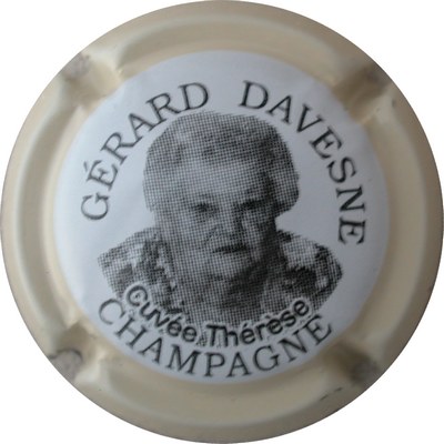 N°12 Série de 6 (Thérèse), contour crème
Photo GOURAUD Jacques
