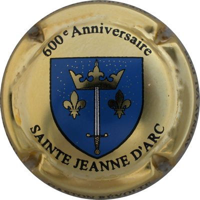 N°14 Portes ouvertes 2012, 600éme anniversaire de ste jeanne d'arc, plaquée or
Photo GOURAUD Jacques
