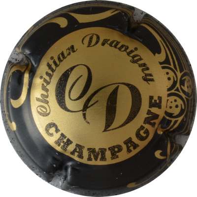 N°04 Série de 6 (initiales) or, contour sparflex noir
Photo GOURAUD Jacques
