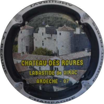 N°01d Château des roures, 1500 expl
Photo Jacques GOURAUD
