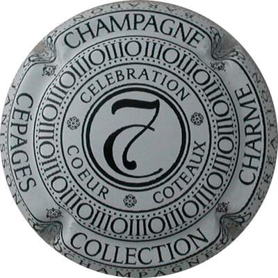 N°58 Collection charme, célébration coeur coteaux, blanc et noir
Photo GOURAUD Jacques
