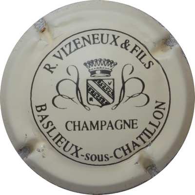 N°09 Crème pâle et noir, verso métal
Photo GOURAUD Jacques
