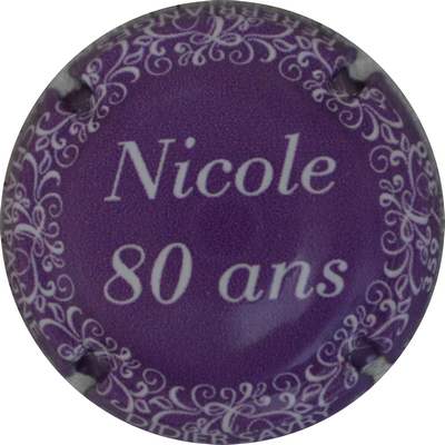 N°NR Nicole 80 ans, 360 expl
Photo Jacques GOURAUD
Mots-clés: NR