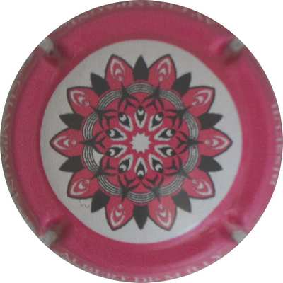 N°109 Rosace, contour rose foncé (fuchsia)
Photo Jacques GOURAUD
