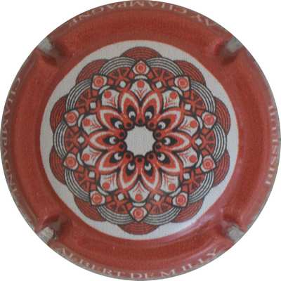 N°109d Rosace, contour rouge
Photo Jacques GOURAUD
