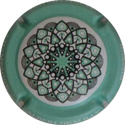 N°109b Rosace, contour vert (turquoise)
Photo Jacques GOURAUD
