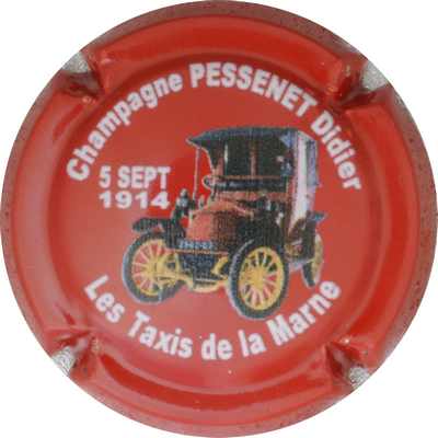 N°29 Série de 3, Taxis de la Marne, fond rouge
Photo GOURAUD Jacques

