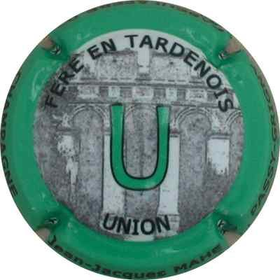 N°13d U de union, contour vert
Photo GOURAUD Jacques

