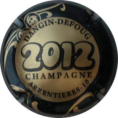 N°01 Série de 6 (2012) or, contour sparflex noir
Photo GOURAUD Jacques
