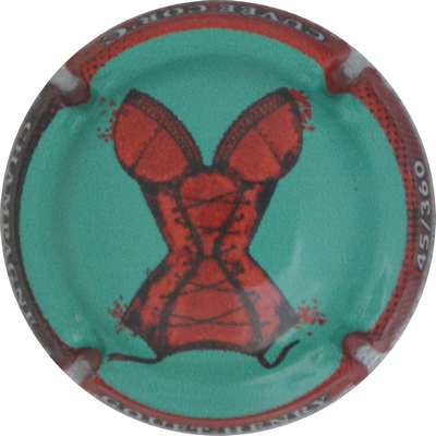 N°02 Corset, fond turquoise
Photo Jacques GOURAUD
