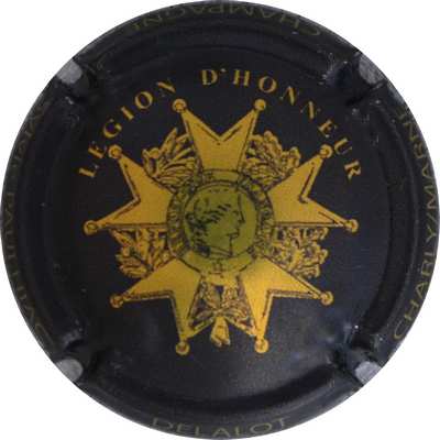N°02c Légion d'Honneur, noir et or
Photo Jacques GOURAUD
