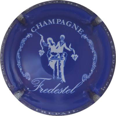 N°02e Bleu foncé et blanc, avec inscription sur contour
Photo GOURAUD Jacques
