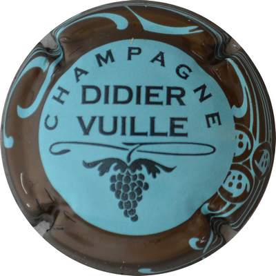 N°07 Série de 6 (grappe) bleu pâle, contour sparflex marron
Photo GOURAUD Jacques
