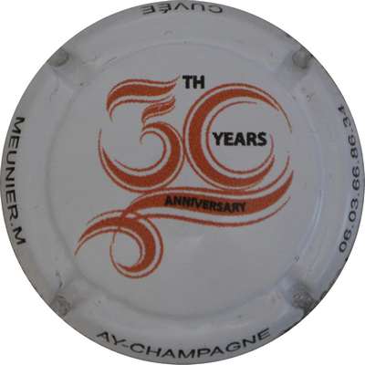 N°NR TH  30 years anniversary, blanc et cuivre, numérotée sur 900
Photo Jacques GOURAUD
