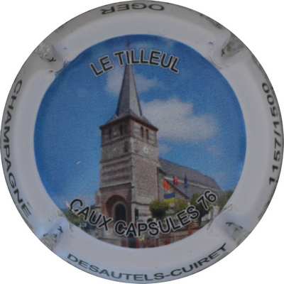 N°06b Caux 76, L'église, 1500 expl
Photo Jacques GOURAUD
