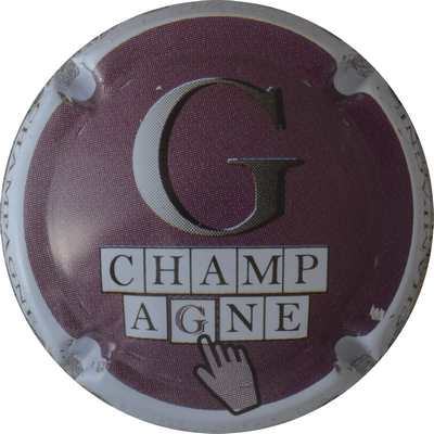 N°0897f G de champagne, violet terne
Photo GOURAUD Jacques
