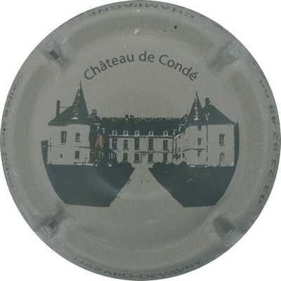 N°07a Château de Condé, gris et noir
Photo Jacques GOURAUD
