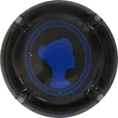 N°09c Lady Marie, Noir et bleu foncé
Photo Jacques GOURAUD

