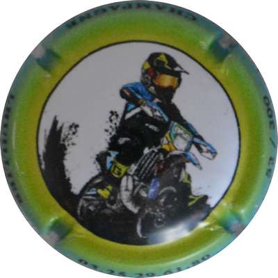 N°103b Moto, contour vert, 300 expl
Photo Jacques GOURAUD
