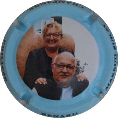 N°11eb Couple, contour bleu
Photo Jacques GOURAUD
