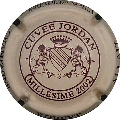 N°12x 2002 Crème et marron, cuvée Jordan, lettres épaisses
Photo BENEZETH Louis
