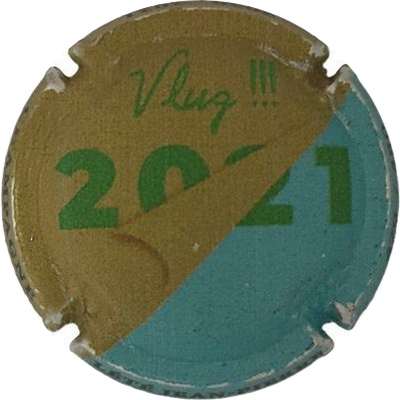 N°12b Vlug or mat et turquoise, 480 expl
Photo Jacky MICHEL
