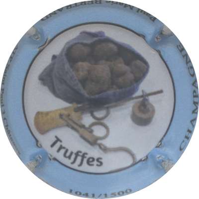 N°13 Truffes, contour bleu ciel, 1500 expl
Photo Jacques GOURAUD
