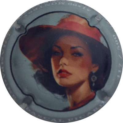 N°14f Portrait femme, contour vert, 500 expl
Photo Jacques GOURAUD
