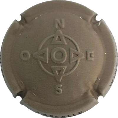 N°13a Points cardinaux, estampée, grège
Photo Jacky MICHEL
