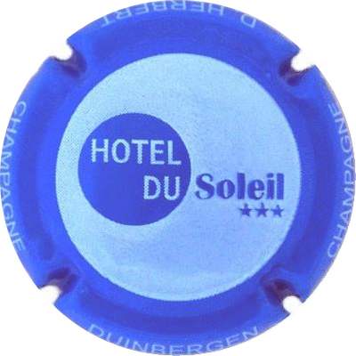 N°196d Hà´tel du soleil, blanc bleuté, contour bleu
Photo DEDE DEP
