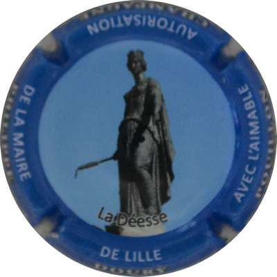 N°218b Lille, La déesse, 600 expl
Photo jacques GOURAUD
