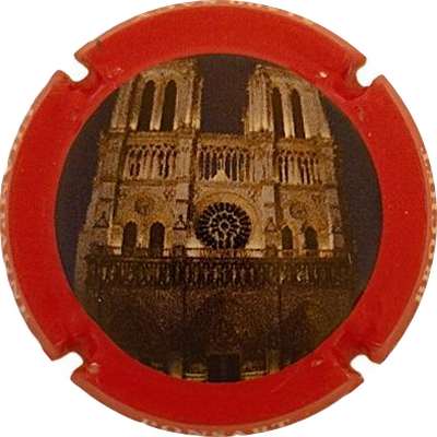 N°21a Série de 6 (Notre DAME) contour rouge
Photo Jacky MICHEL
