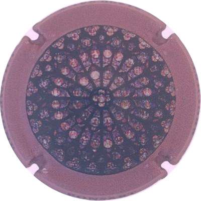 N°21e Série de 6 (Notre DAME) contour violet
Photo Jacky MICHEL
