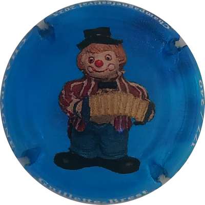 N°263 Clown, fond bleu, 240 expl
Photo Christophe LELU
