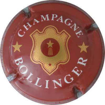 N°26a  Bordeaux et or brillant, lettres fines
Photo GOURAUD Jacques
