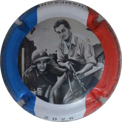 N°28j Lumes collection 2026, contour bleu blanc rouge, Le résistant, 1500 expl
Photo Jacques GOURAUD
