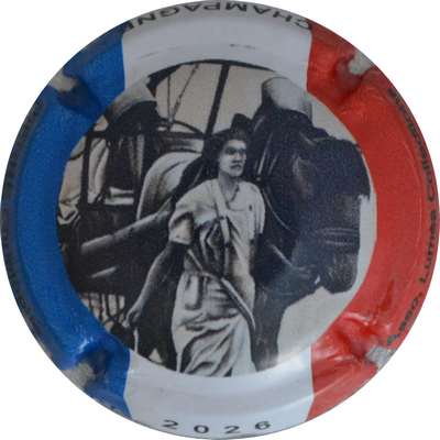 N°28j Lumes collection 2026, contour bleu blanc rouge, La débacle, 1500 expl
Photo Jacques GOURAUD
