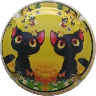 N°377e Chats, contour jaune
Photo France Marie
