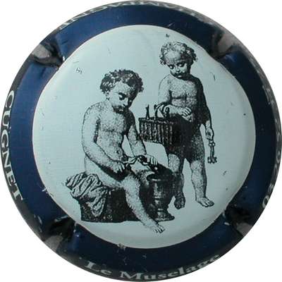 N°38c Contour bleu métallisé, le muselage
Photo GOURAUD Jacques
