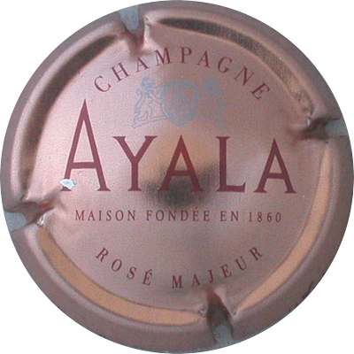 N°38x-NR Ecusson au-dessus d'ayala, fond rosé, rosé majeur, écusson au verso
Photo Jacques GOURAUD
Mots-clés: NR