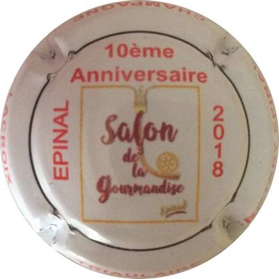 N°39 Epinal 2018 10ans salon de la gourmandise
Photo Bruno HEBMANN GONTIER
