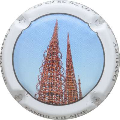 N°39c 6ème série, curiosités touristiques, Watts Towers
Photo GOURAUD Jacques
