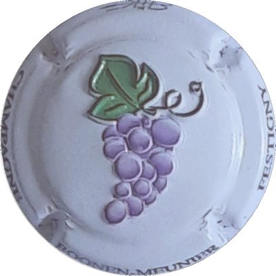 N°43 Cuvée porcelaine, Grappe, fond blanc
Photo Christophe LELU
