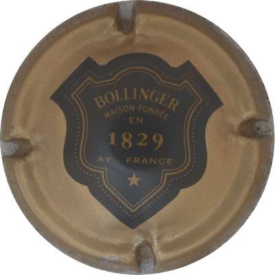 N°44b Cuivre, écusson contour noir large, verso or
Photo GOURAUD Jacques
