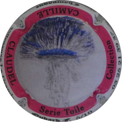 N°44d Série toile Camille Claudel, cercle rose, 05 sur 10
Photo Jacques GOURAUD
