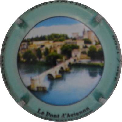 N°54a Caps Vaucluse, pont D'Avignon, 1500 expl
Photo Jacques GOURAUD
