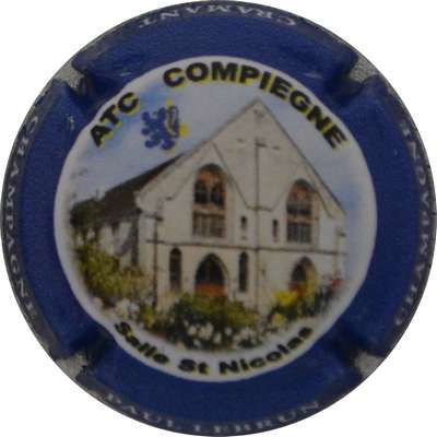 N°76k Atc Compiegne, salle st Nicolas, contour bleu
Photo Jacques GOURAUD
