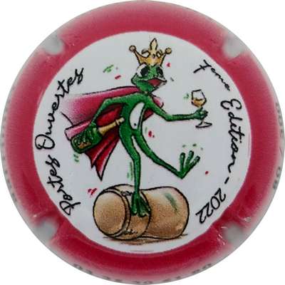 N°089b Portes ouvertes 2022, contour rose foncé, 300 expl
Photo Joëlle MENNERET
