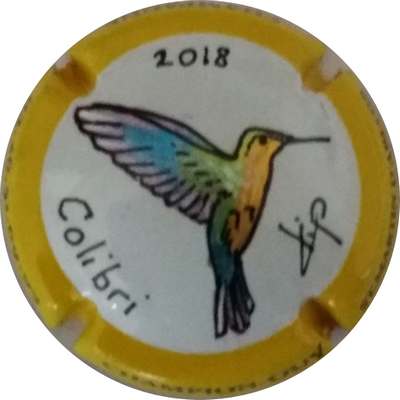 N°20a PALM Le colibri, 2018, contour jaune
Photo Claudius ATTILIUS
