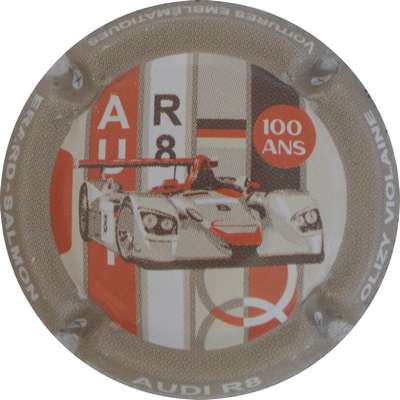 N°NR Personnalisée sur N°1333e Audi R8
Photo Jacques GOURAUD
